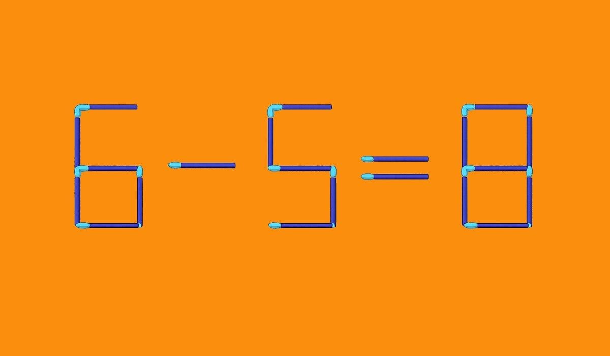 Gyors IQ-teszt: csak egy gyufát kell mozgatnod