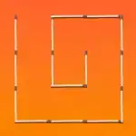 3 gyufát kell mozgatnod, hogy 2 négyzetet alakíts ki: ez