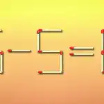 Csak egy gyufát kell mozgatnod 10 másodperc alatt: intelligenciateszt